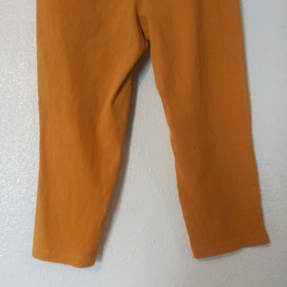 Women with Control women's size LP mustard yellow capri pants - Picture 6 of 13